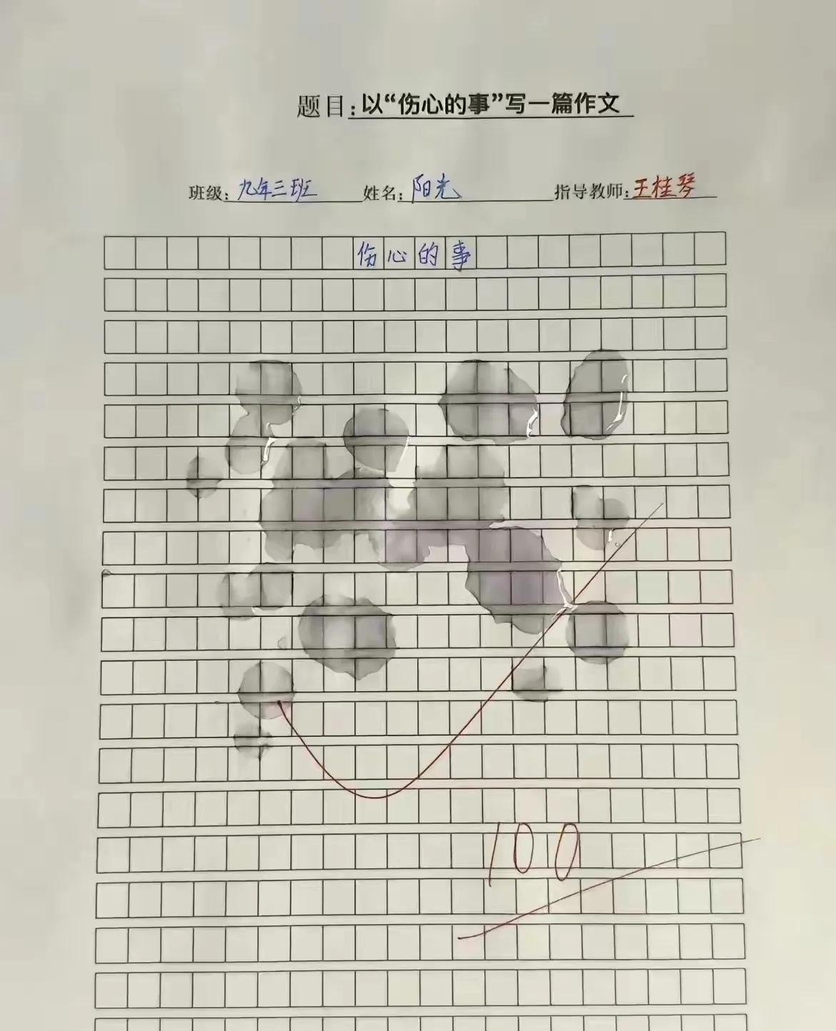 你这个的现场阅卷呀，晚了就是白卷了。