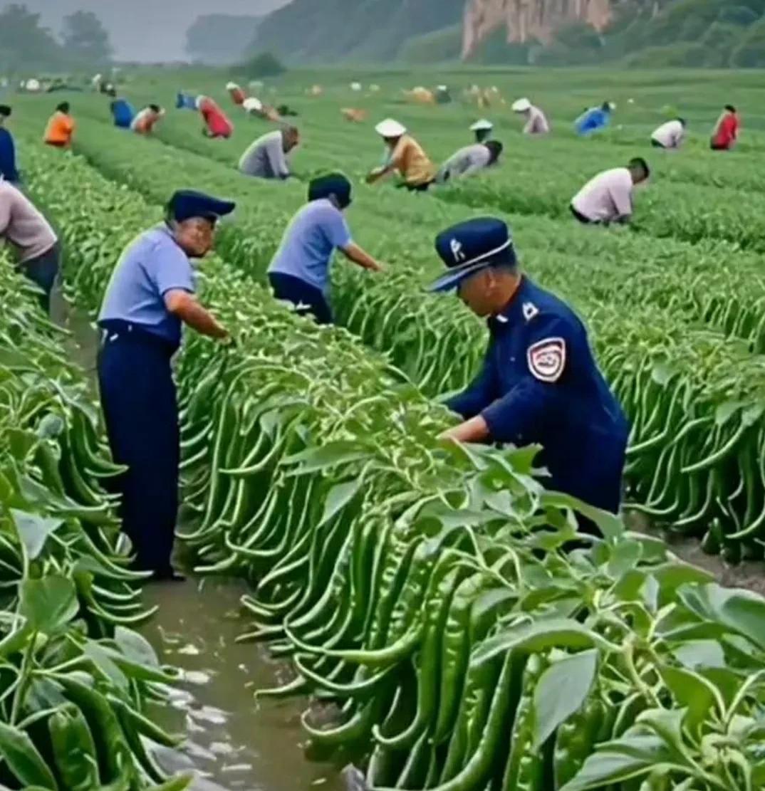 虽然我怀疑图片是假的，不真实的，但想想现在的“科技与狠活”，又使我将信将疑。或许