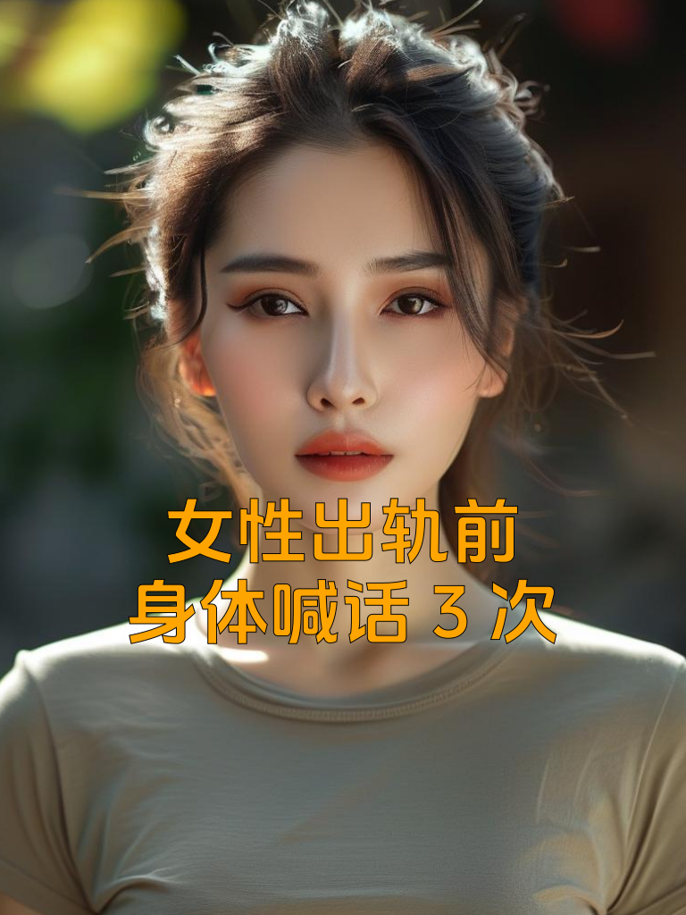 女性出轨前，身体喊话3次