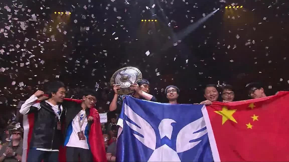 第三支中国战队YB替补GG出战TI14，应援团游戏内同步上线