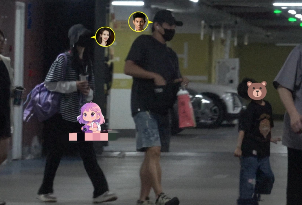 刘诗诗吴奇隆合体带娃，两人无交流，保持距离，6岁儿子很活泼
