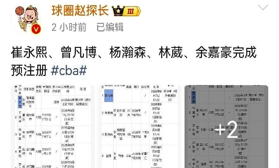 “曾凡博没拿到双向，首钢就真成国家队了？”
网友一句话，把预注册炸成热搜。
