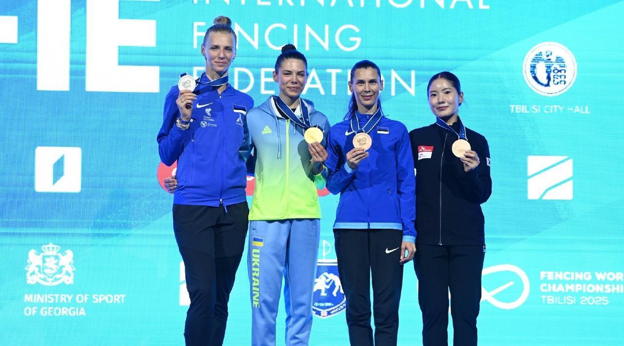 【击剑世锦赛中国香港男花称王 乌克兰女重封后】7月23日格鲁吉亚第比利斯，202