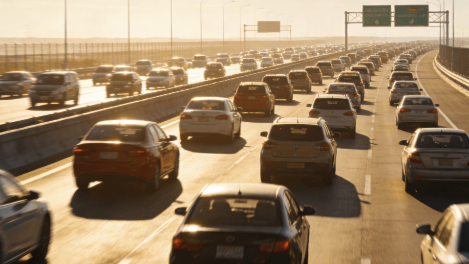 高速上没有事故，为何车流突然“冻”住了？