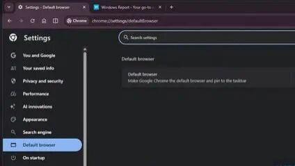 Chrome测试全新默认浏览器提示语：向用户表达感谢