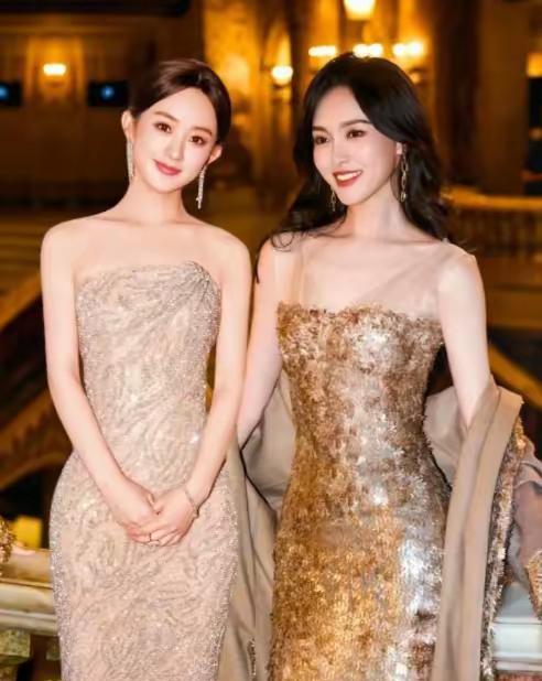 赵丽颖和唐嫣的美属于不同维度，就像比较清茶与红酒，各有其独特的魅力所在。其实时尚