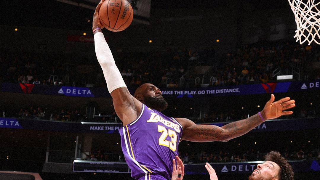 输雷霆无缘四连胜！湖人暴露最大问题，詹姆斯带神阵也救不了啊