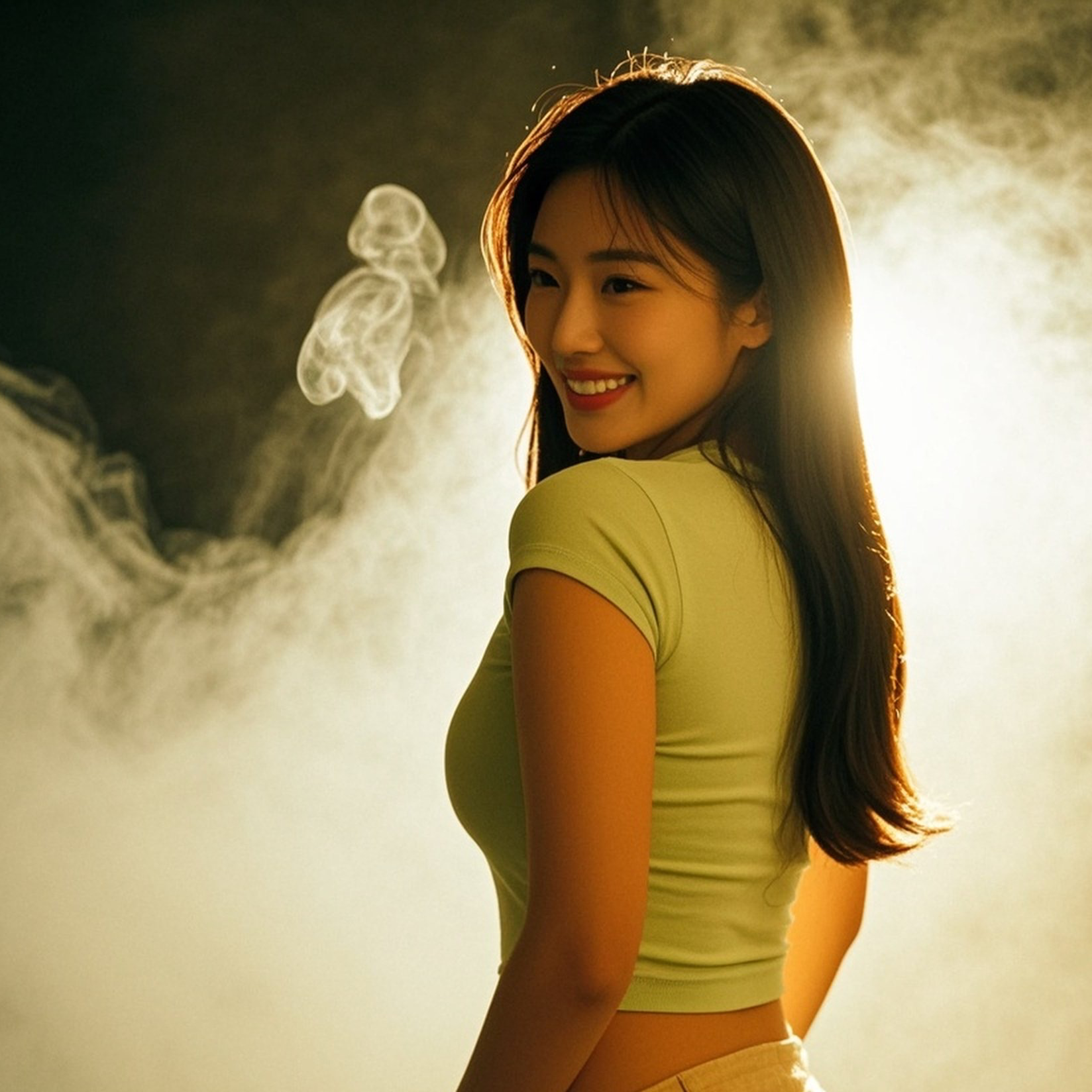 烟雾中的性感密码 每一处都恰到好处