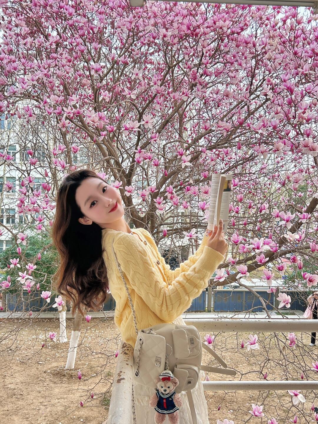 南师大玉兰怎么拍都美！