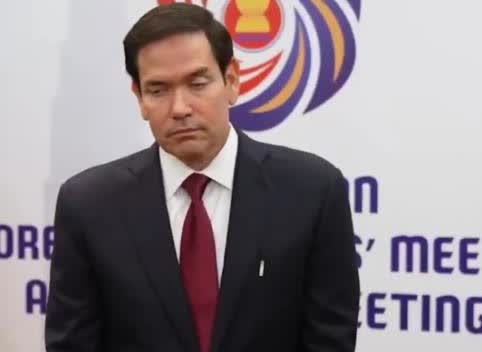 这只是鲁比奥单方面的想法！美国国务卿鲁比奥7月10日晚在吉隆坡与媒体见面时，被问