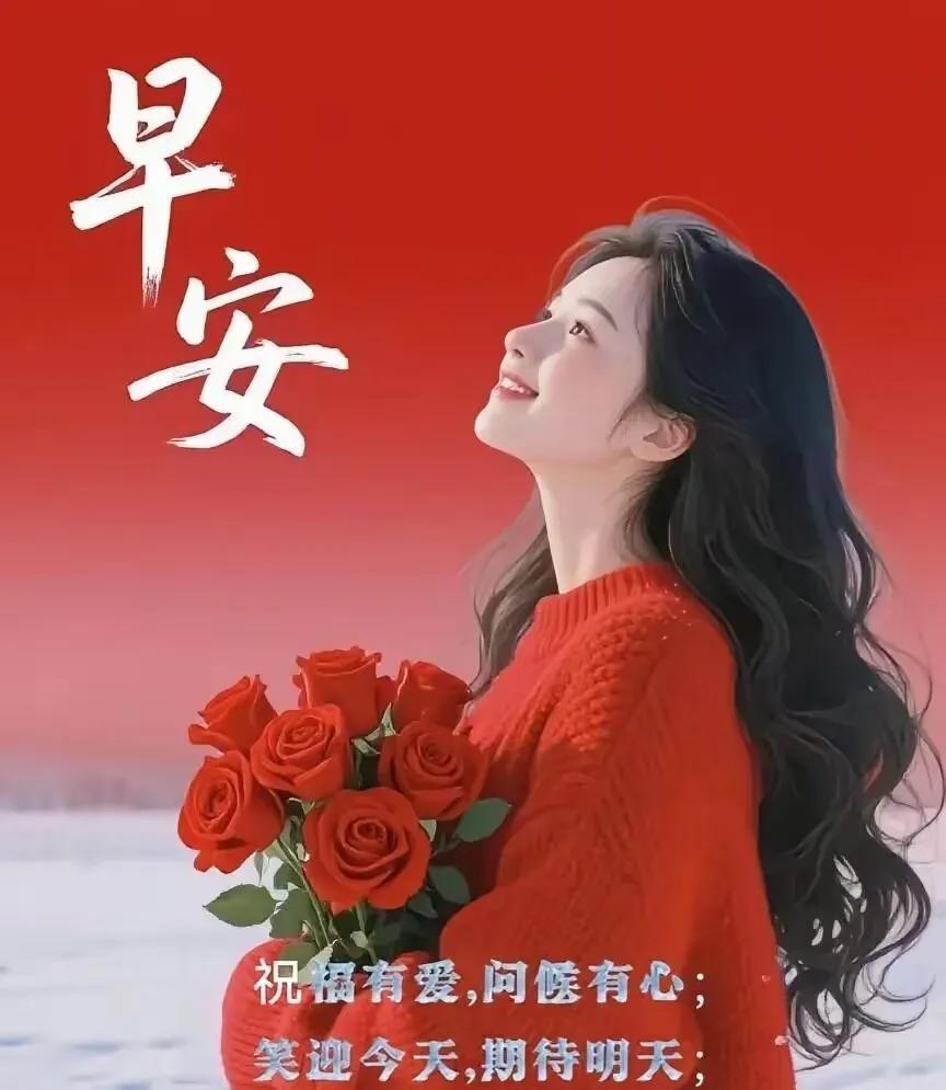 美好一天写上平安，
送上祝福填满快乐。
加上好运附上吉祥，
借着清晨上的阳光。