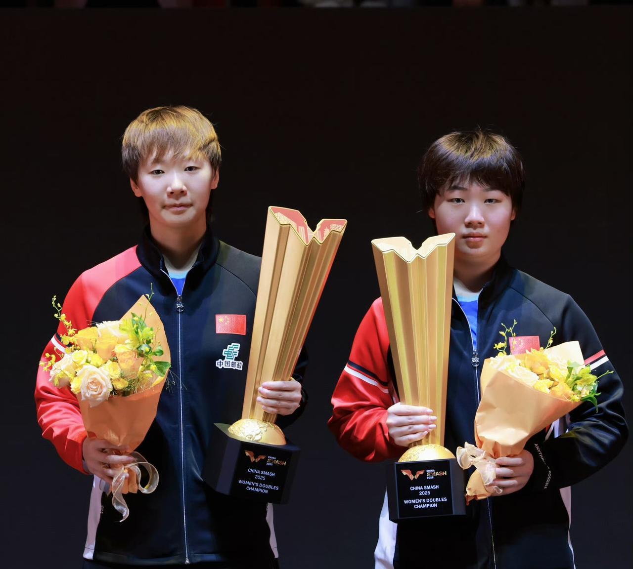 2025WTT四大满贯赛结束，国乒主力战绩
1.孙颖莎，女单2冠，女双1冠（搭档