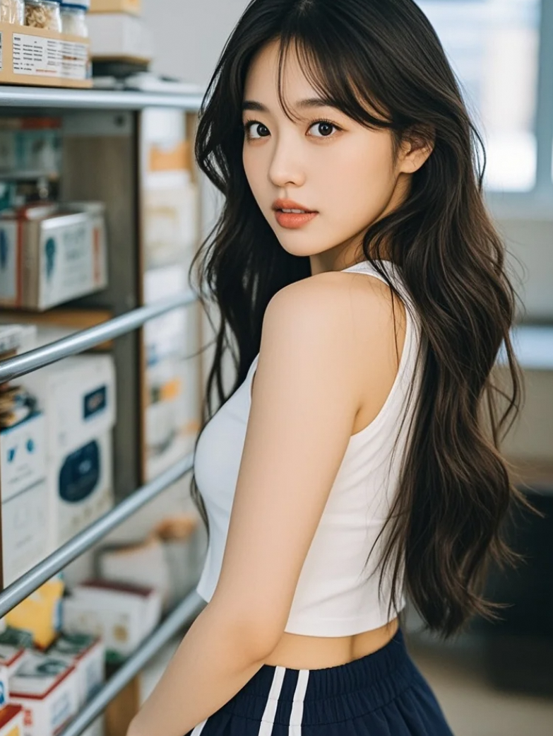 高级感暴击plus！这些美女图的构图美学绝了