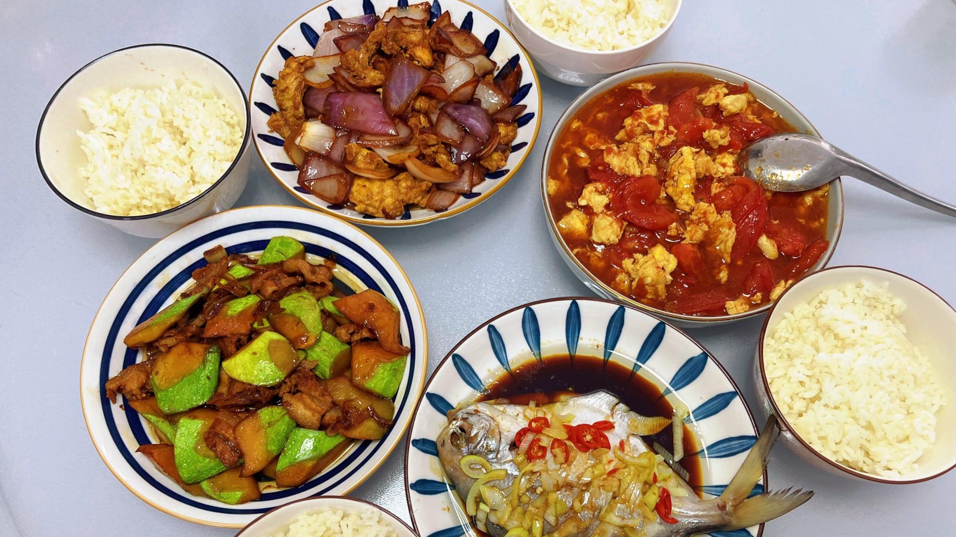 妈妈做的家常菜，好看好吃又营养，最适合夏天吃的下饭菜~
