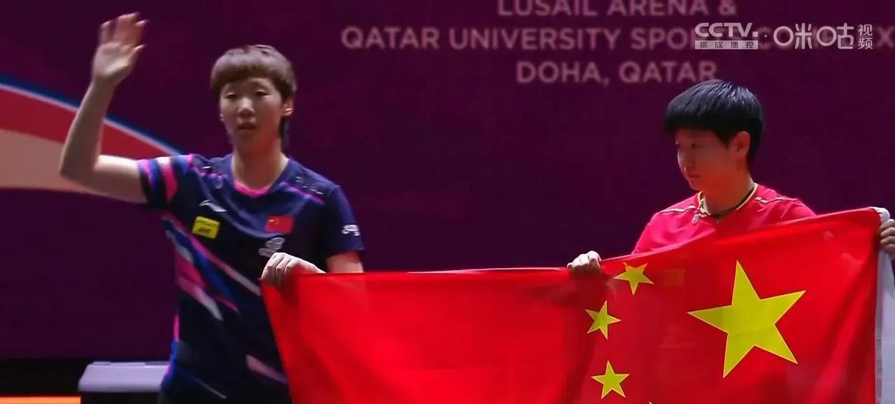 多哈世乒赛女单决赛，王曼昱3一4不敌莎莎获得亚军，她和莎莎打出了最高水平最精彩的