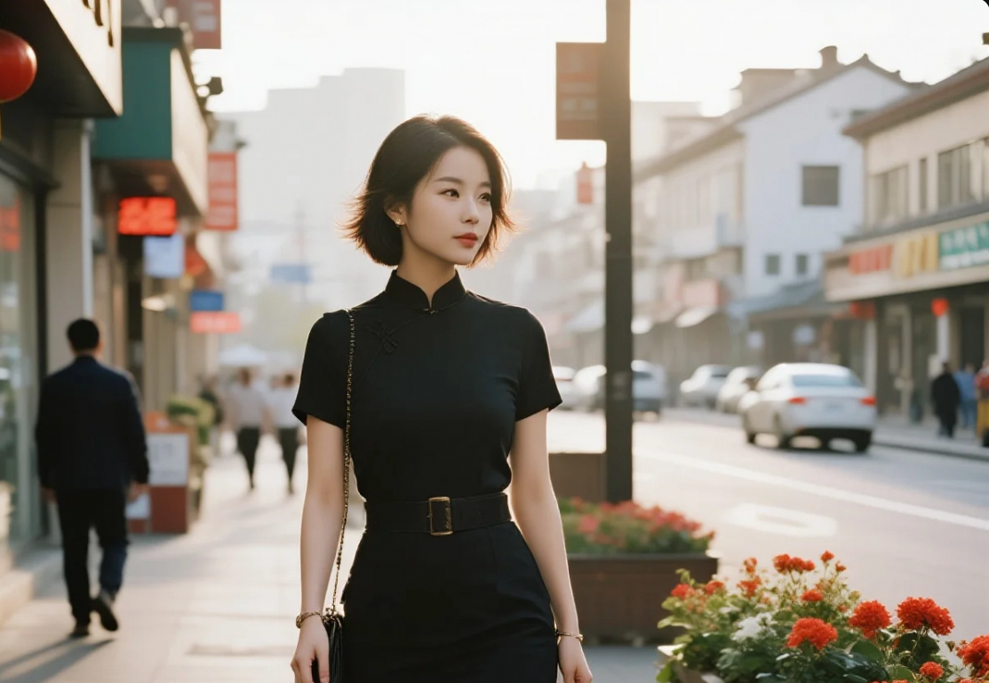 小姐姐的深圳之旅：街头时尚图集