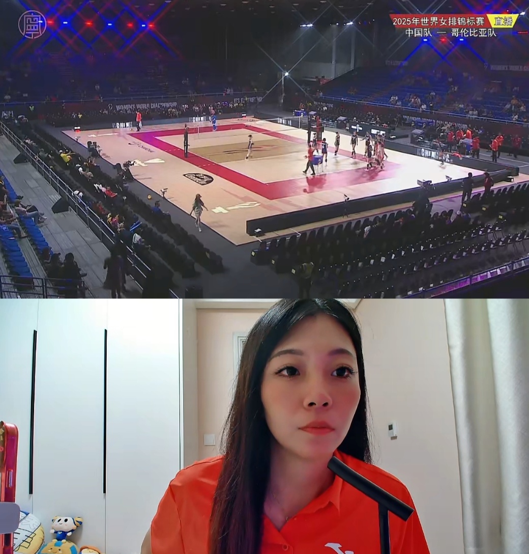 赛事预告：中国女排vs哥伦比亚，瞧瞧哪位美女在直播？
