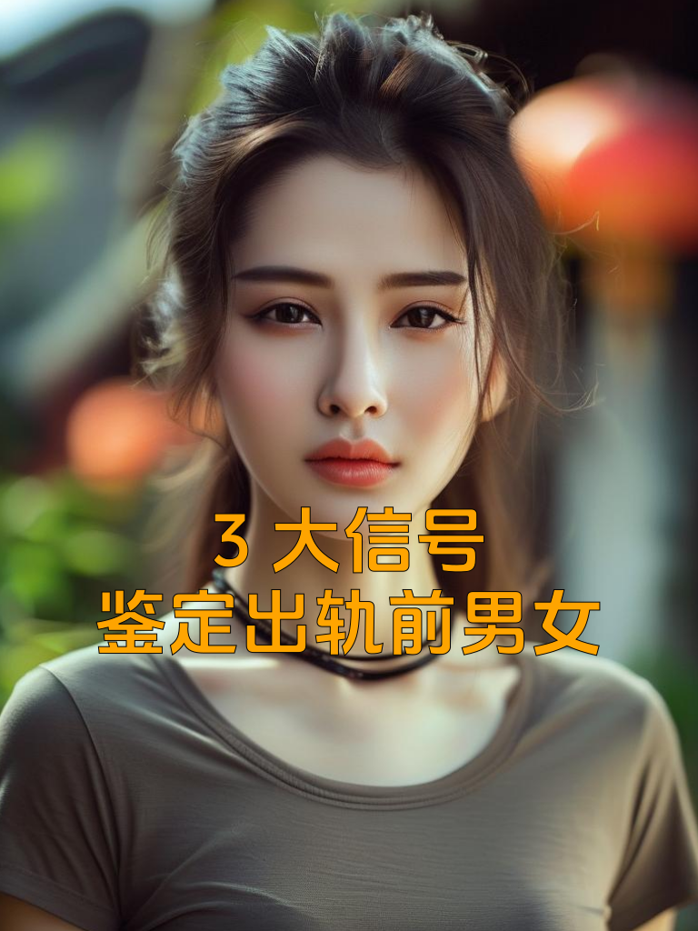 3大信号，鉴定出轨前男女