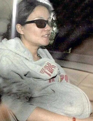 王菲当年怀孕时的照片 ​​​