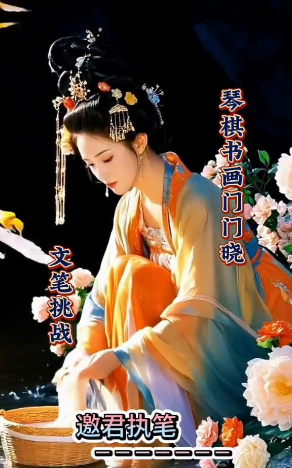 琴棋书画门门晓，文笔挑战，邀君执笔。