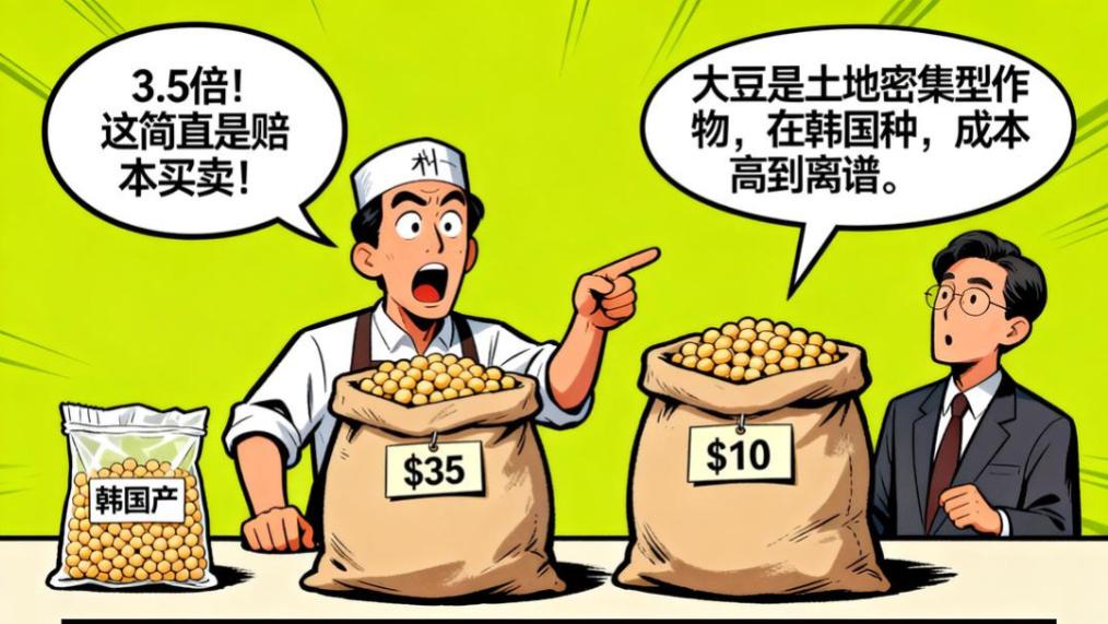 韩国连豆腐都保不住了？答案不在经济，在地图上
