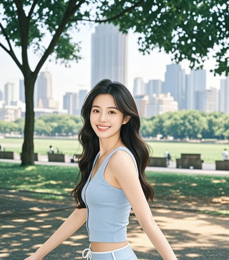 美到词穷！小姐姐的五官，是女娲按建模捏的吧？