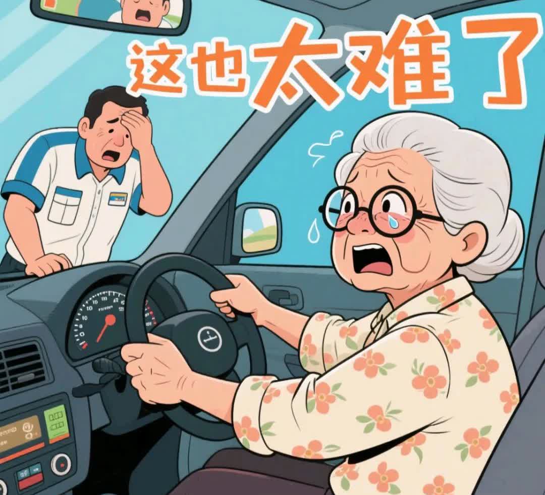 现在的驾校，  
不是谁练得久，  
谁就学得快。  
要知道，方向盘转得