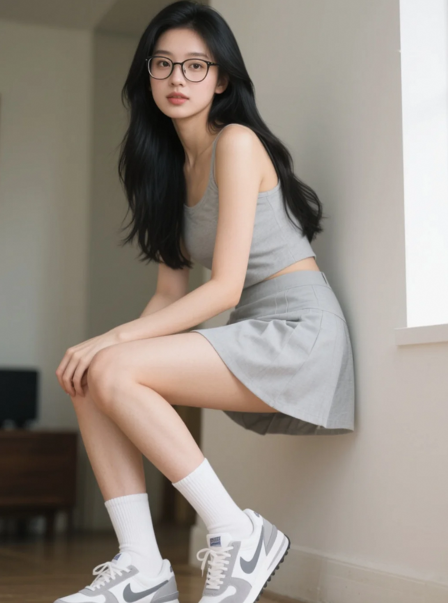 "这件露脐装敢穿出门吗？等你的建议！"