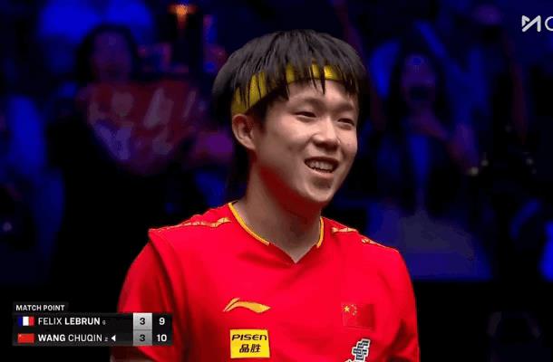 女双决赛，王艺迪蒯曼3-2孙颖莎王曼昱获得冠军！