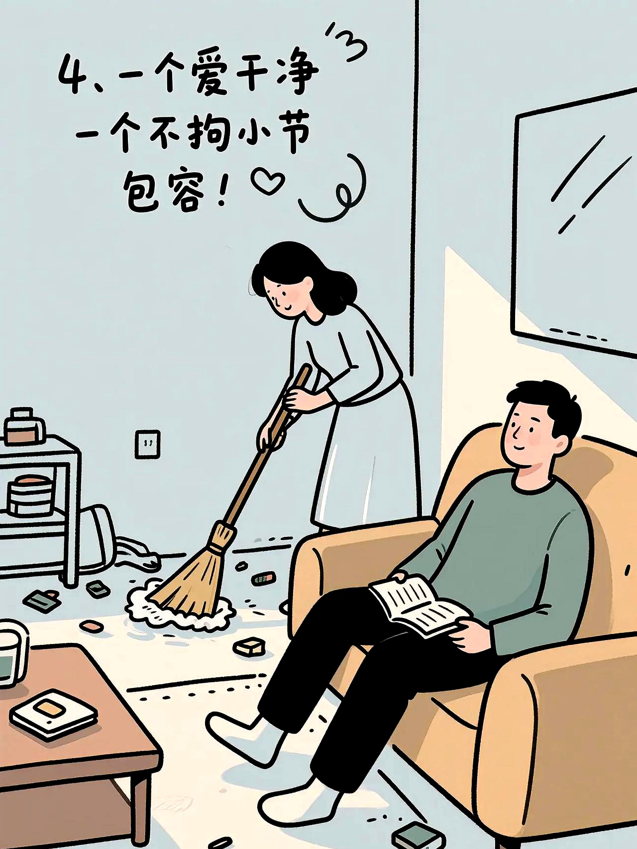 在城市的一隅，静谧的晨光透过窗帘洒落进小家，给这个平常的早晨带来一丝温暖。厨房里