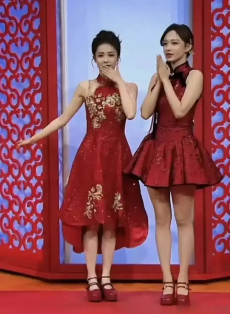 白鹿和陈潇同框，谁更美？


