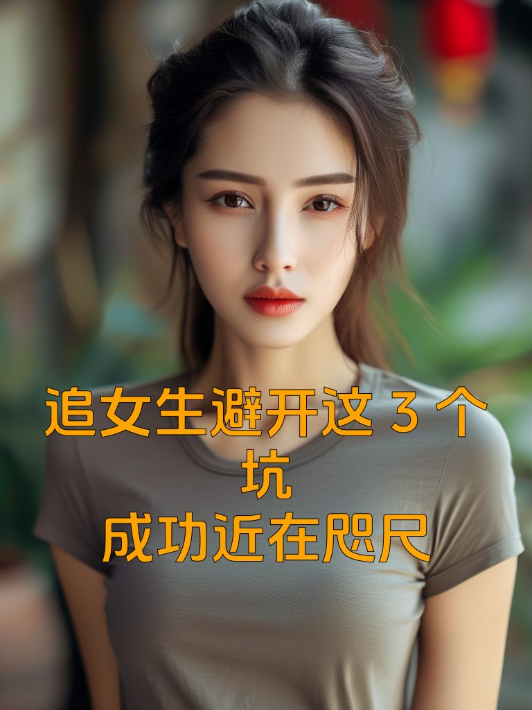 追女生避开这3个坑，成功近在咫尺