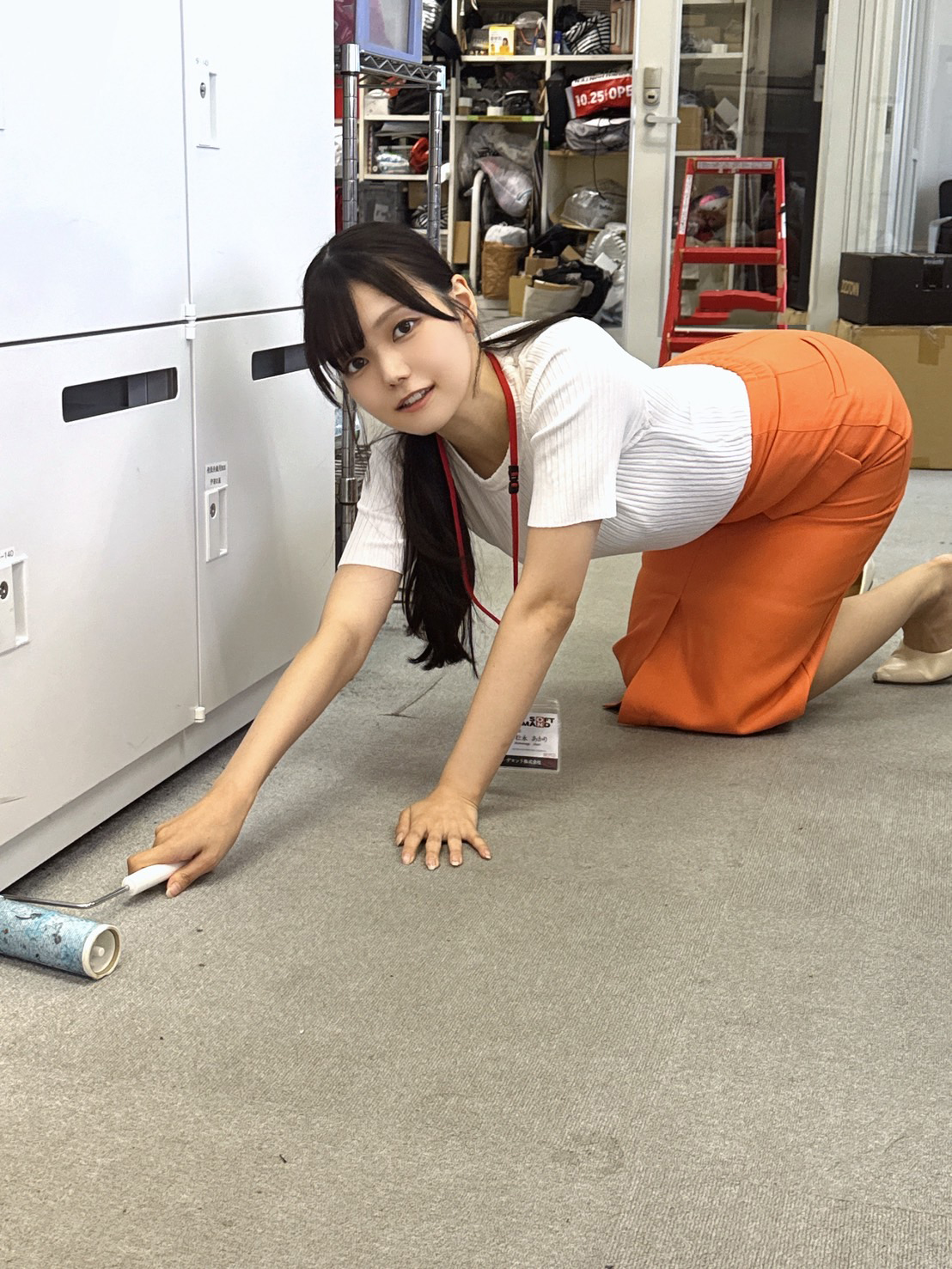 女同事太爱做卫生了