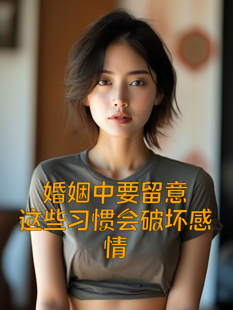婚姻中要留意：这些习惯会破坏感情
