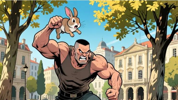 当街虐杀宠物兔！有人说圣母太虚伪！宰杀和虐杀是一回事吗？