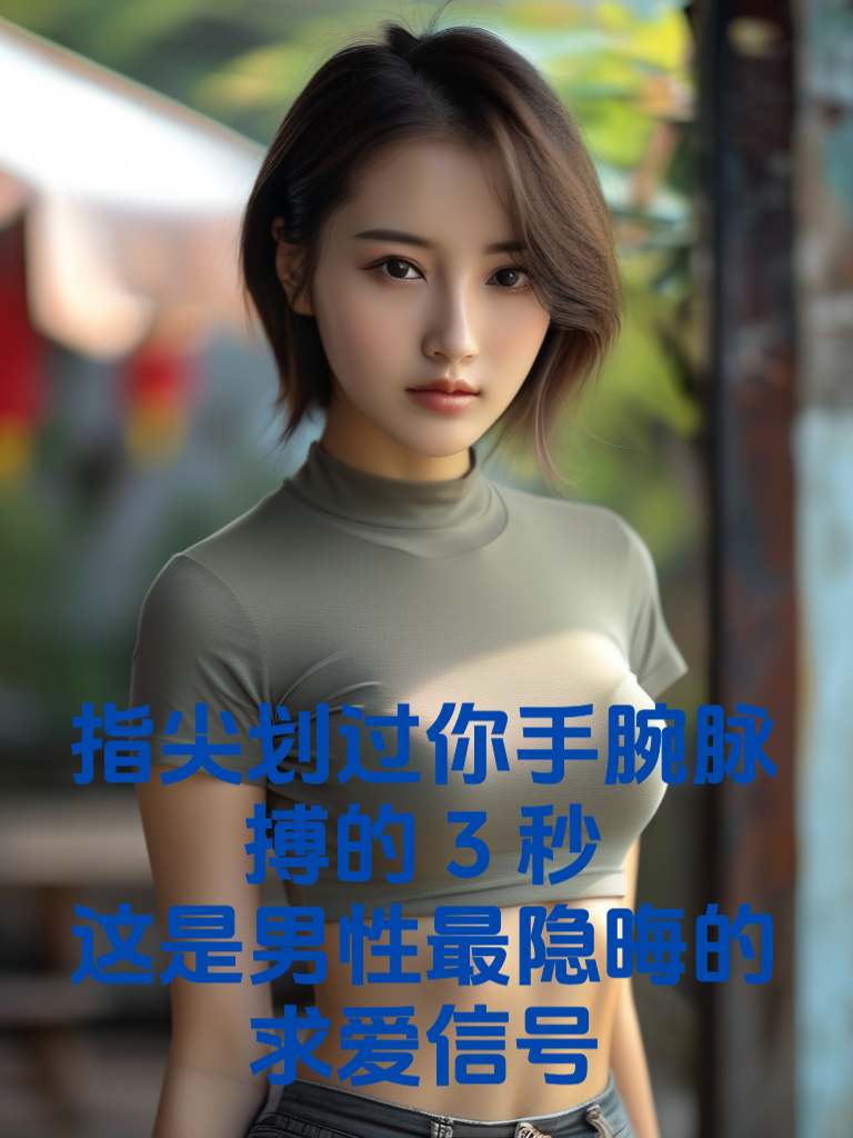 指尖划过你手腕脉搏的3秒：这是男性最隐晦的求爱信号