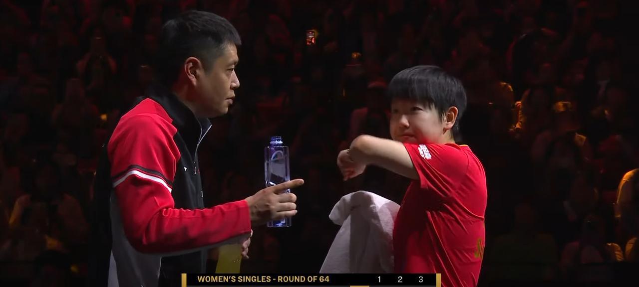 9.28  为何孙颖莎能3:1赢了平野美宇？
第三局的变招非常及时。
第一局
莎
