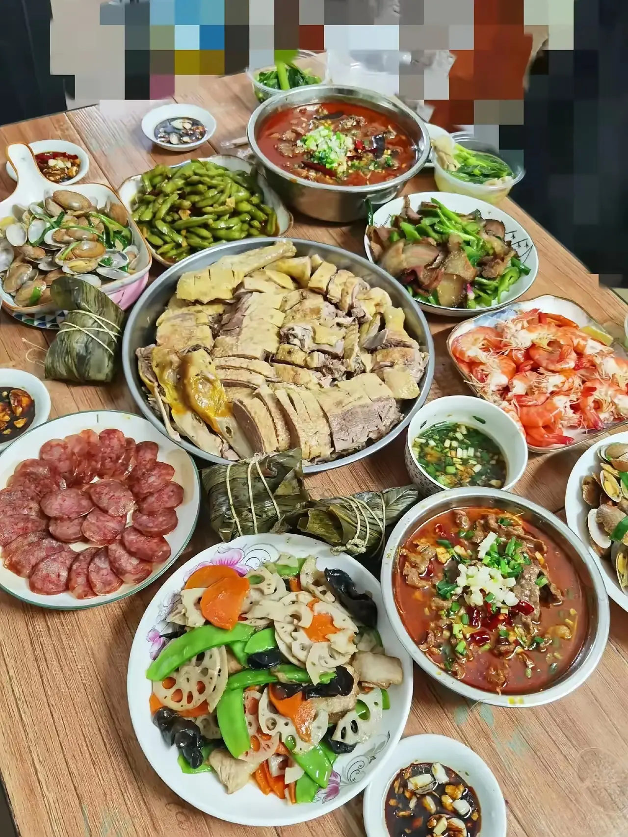 这桌菜可以招待客人吧？