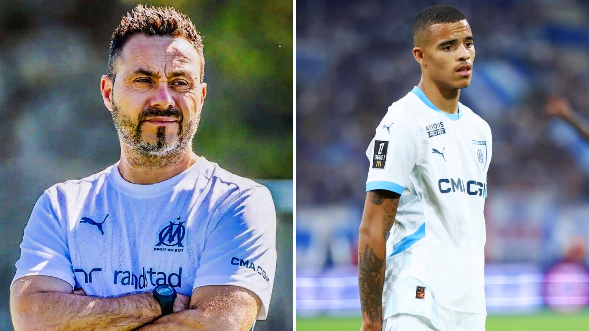 德泽尔比和马赛都希望能从格林伍德身上看到更多东西，但球员的漫不经心的态度令他们非