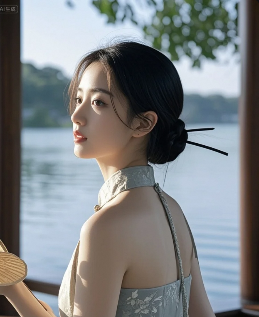 这样的女子，是路过人间，还是为你而来？