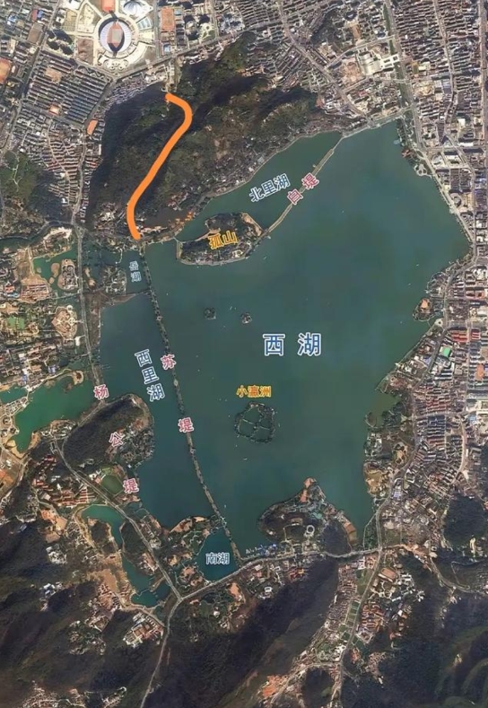 杭州市：西湖很小的一个湖!
