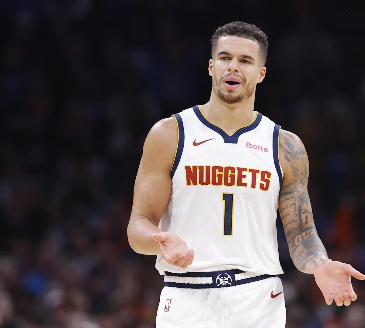 #NBA季后赛# #掘金# #快船# #小迈克尔-波特# #冲突# #禁赛#