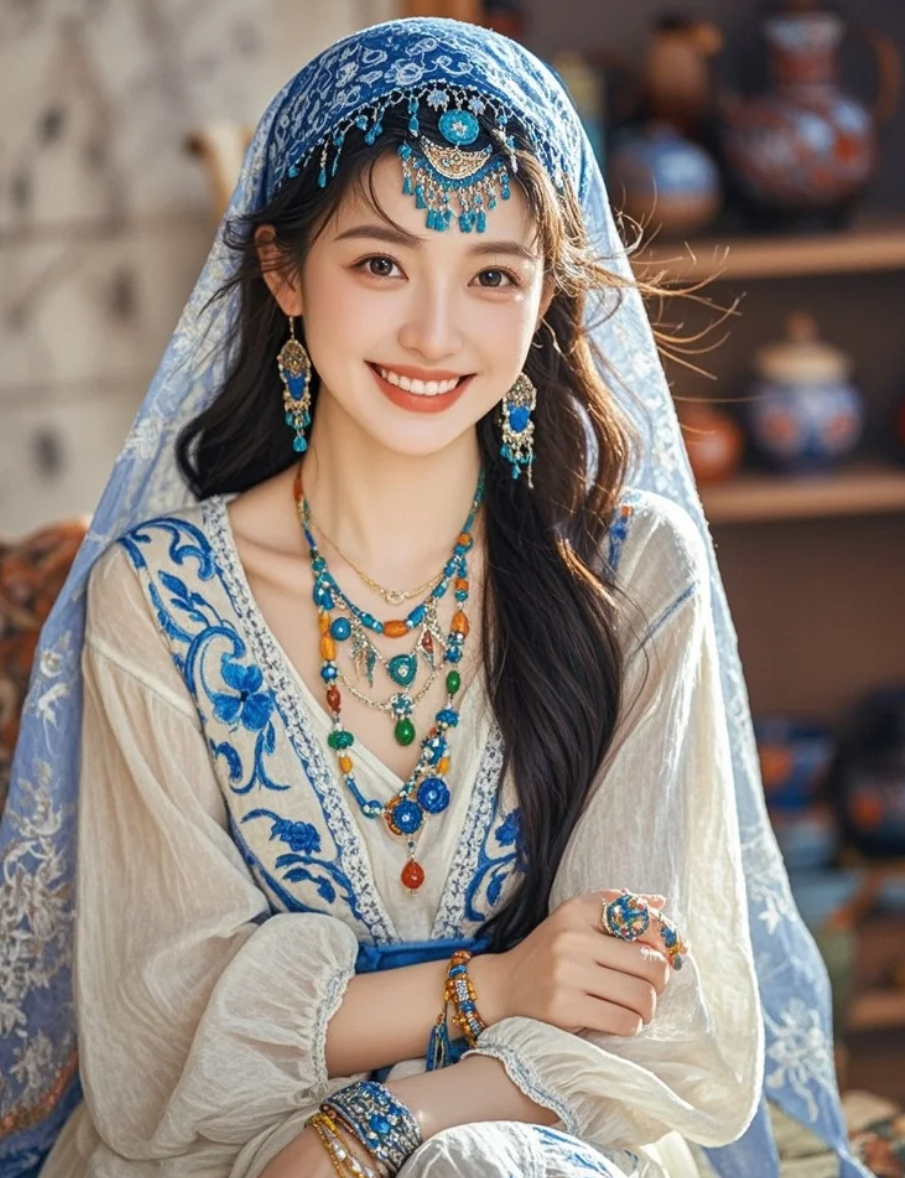 她在镜头前的一笑，胜过千言万语