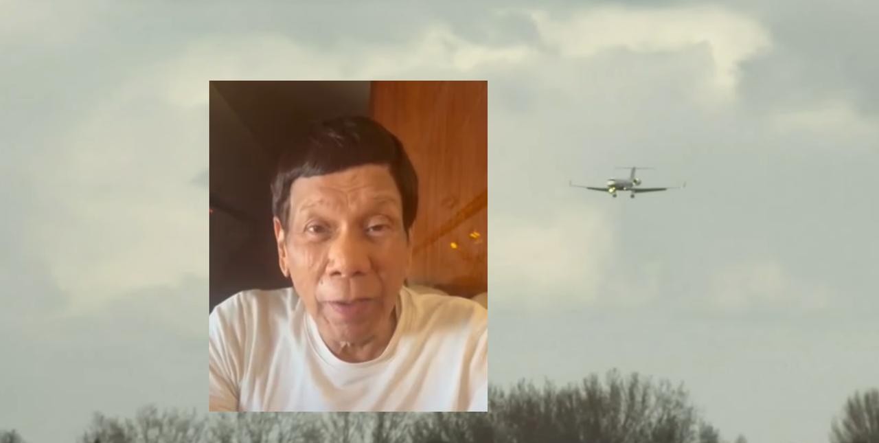 杜特尔特抵达海牙前录视频报平安





天呐！杜特尔特被捕了？别急，事情是这样
