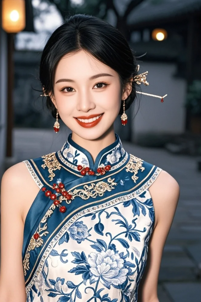 从发丝到足尖都精致，她让旗袍重新成为“女性力量”的象征