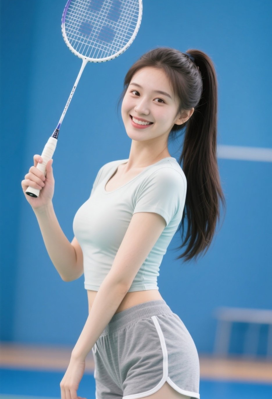 少妇球场秀活力，婀娜体态韵无敌