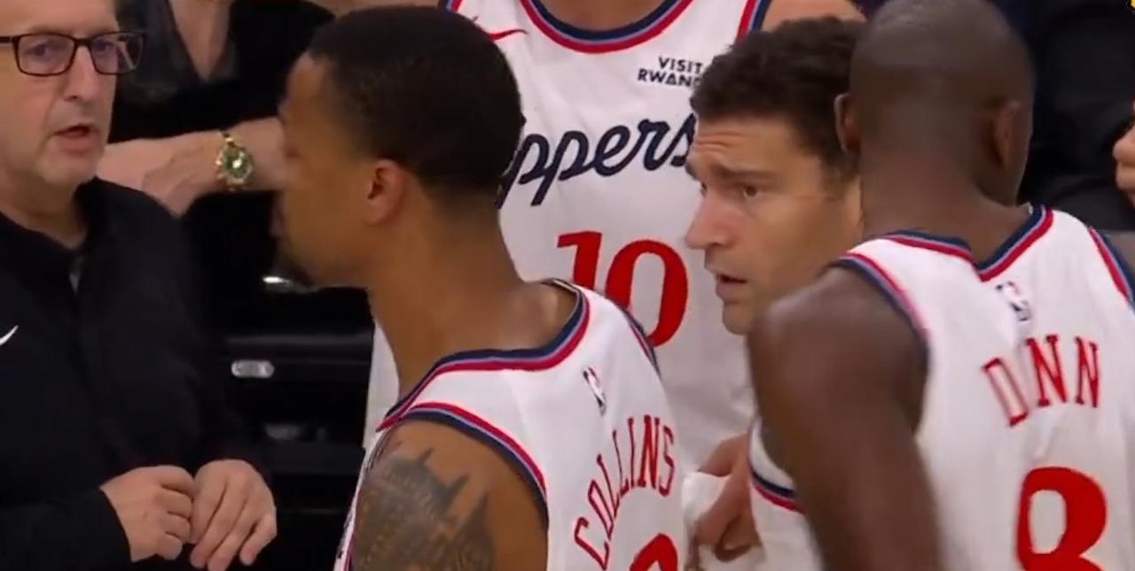 只有一个科林斯帮哈登分担是不够的，其他角色球员也要挑一挑大梁。
快船靠着哈登首节