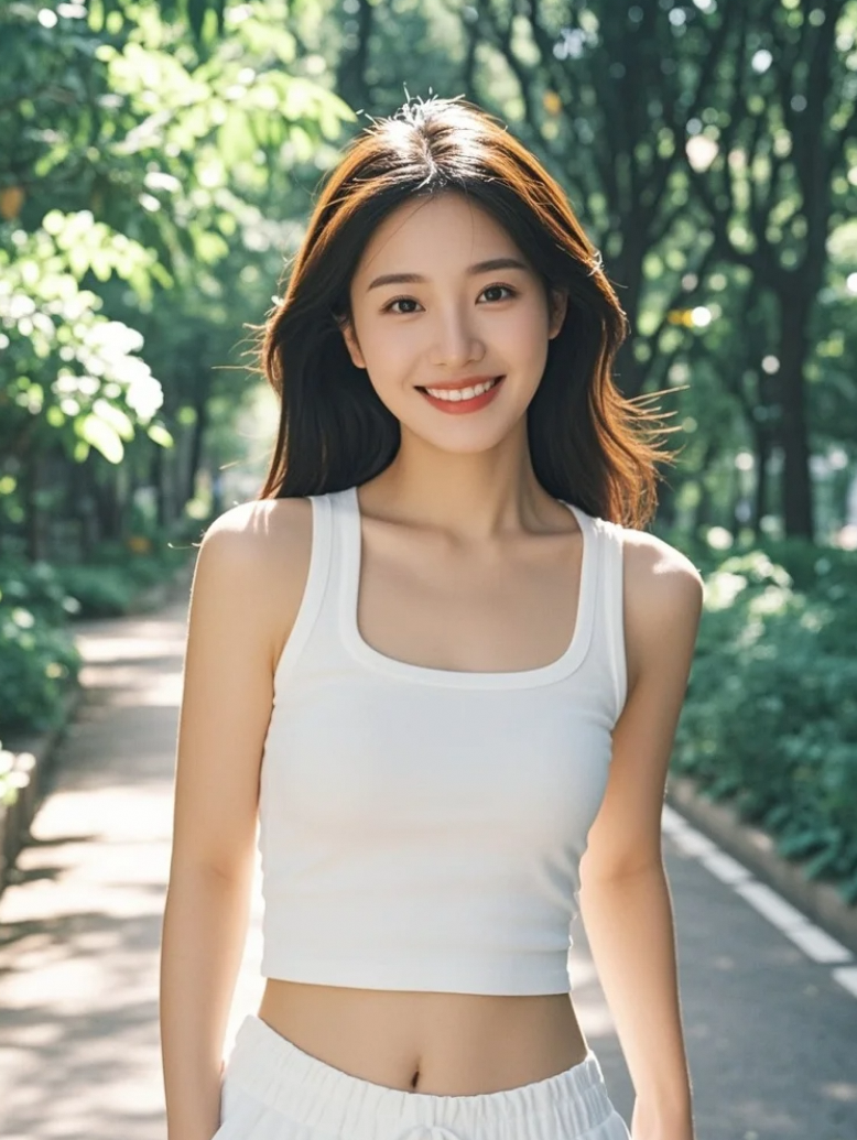 冷白皮美女的日常！这肤色是开了滤镜吧
