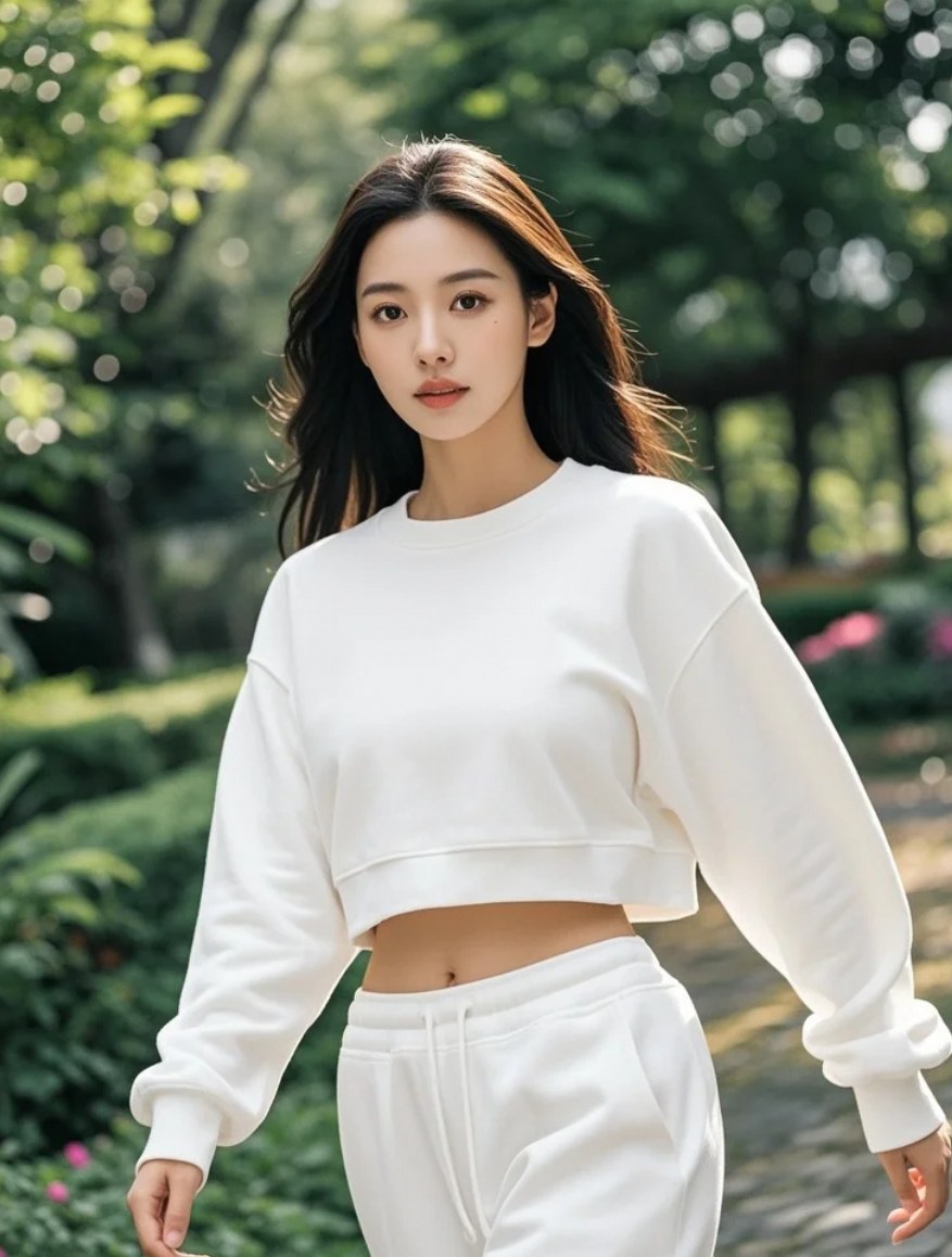 甜妹运动风美照合集，元气活力都快溢出屏幕