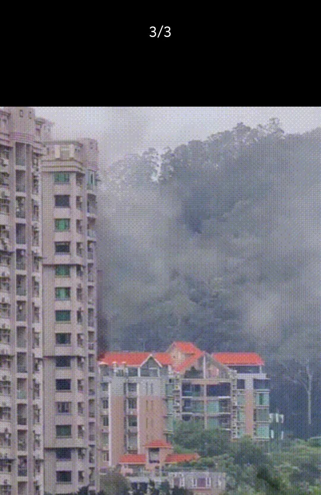 2025.05.28.今天上午10点多种，位于东莞东城的新世界花园小区，突发火灾